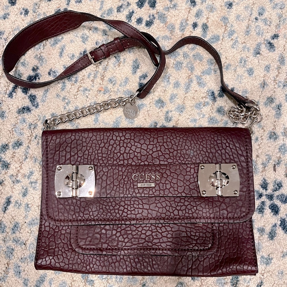 GUESS Purple Crossbody Bag